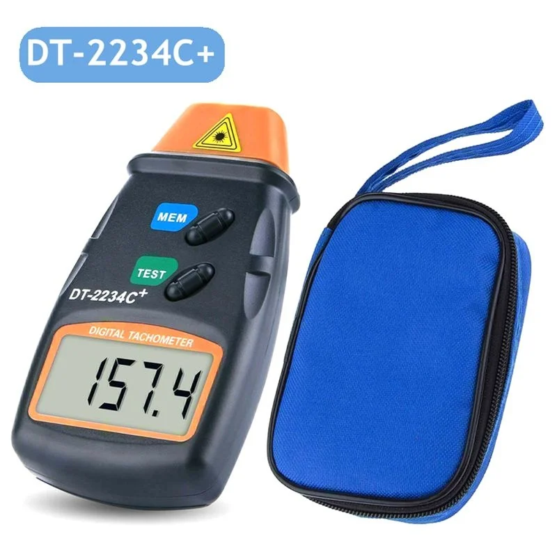 

Digital Laser Photo Tachometer Non Contact RPM Tach Digital Laser Tachometer Speedometer Speed Gauge Engine Hot Sale