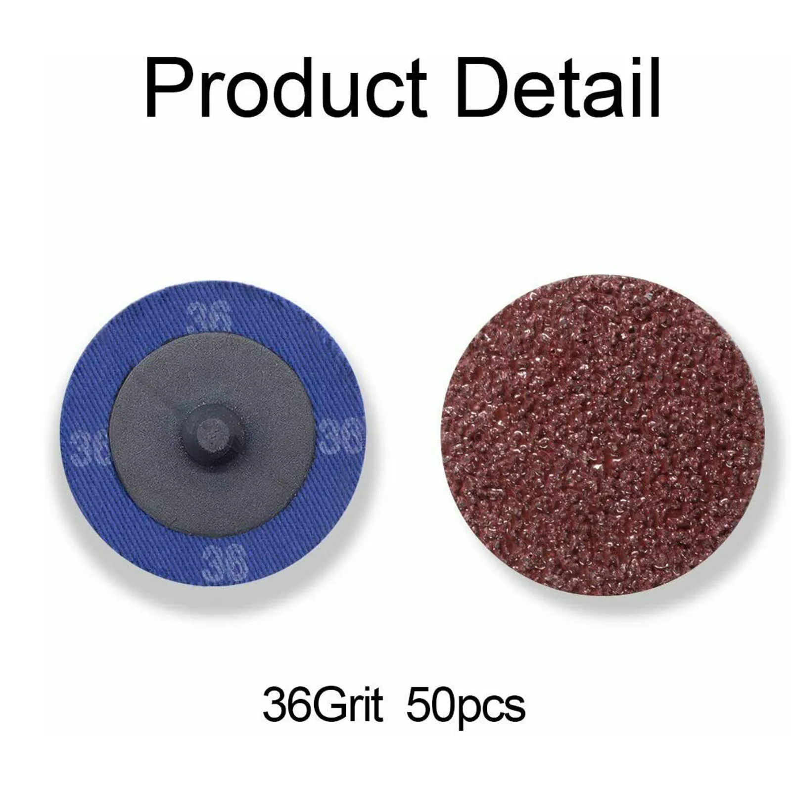 Шлифовальные диски 50 шт. 2 дюйма 36 Грит оксид алюминия аксессуары для удаления