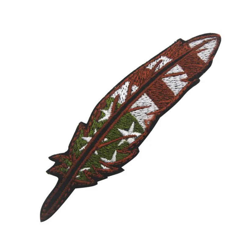 Новинка нашивка с 3D крыльями перьями вышивка нарукавник полосатый платье