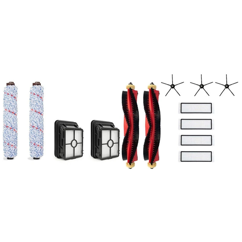 

1 Набор кистей и фильтров для Bissell Crosswave и 9 шт. для Xiaomi Roborock S4 E4 S5 S6 S5 Max