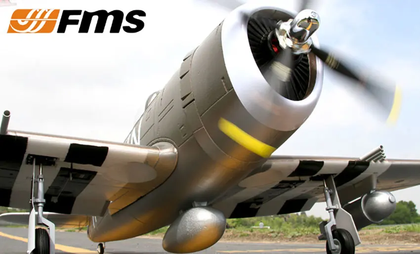 Модель самолета FMS P47 EPO 1400 мм PNP RC Warbird без батареи и радио|Радиоуправляемые