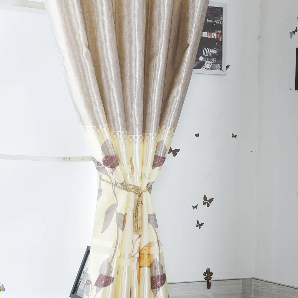 2 шт. тюлевые занавески для окон и дверей в европейском американском