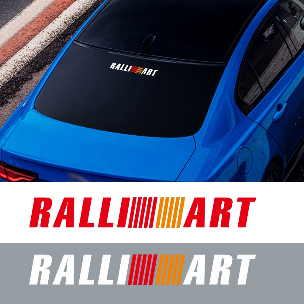1 шт./компл. наклейки на боковое стекло Автомобиля Ralliart Logo Body багажник для Mitsubishi