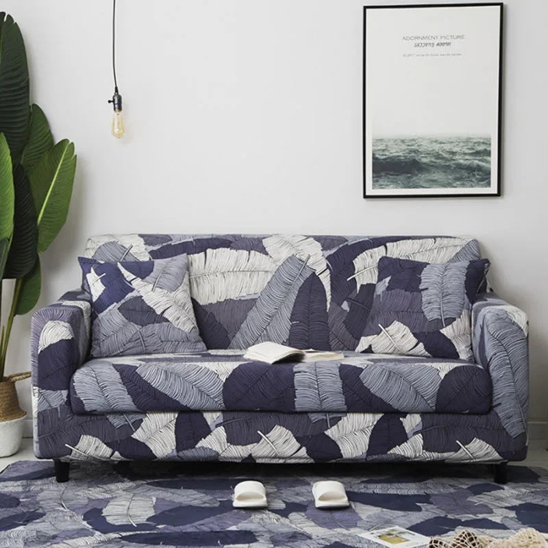 Stretch Sofa Cover Slipcovers Spandex Modern Polyester Corner Couch Slipcover for Different Shape Loveseat L-Style | Дом и сад