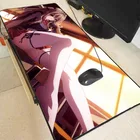 Большой настольный игровой коврик для мыши XGZ с аниме девушкой, с фиксацией по краю, коврик для ноутбука, компьютера, клавиатуры, настольного компьютера, Dota CSGO