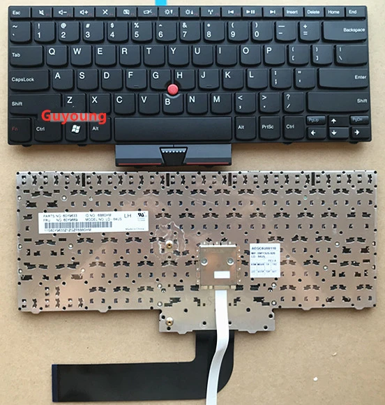 90% новая клавиатура для ноутбука Lenovo IBM ThinkPad Edge 14 15 E40 E50 &quot15&quot US|Клавиатуры замены|