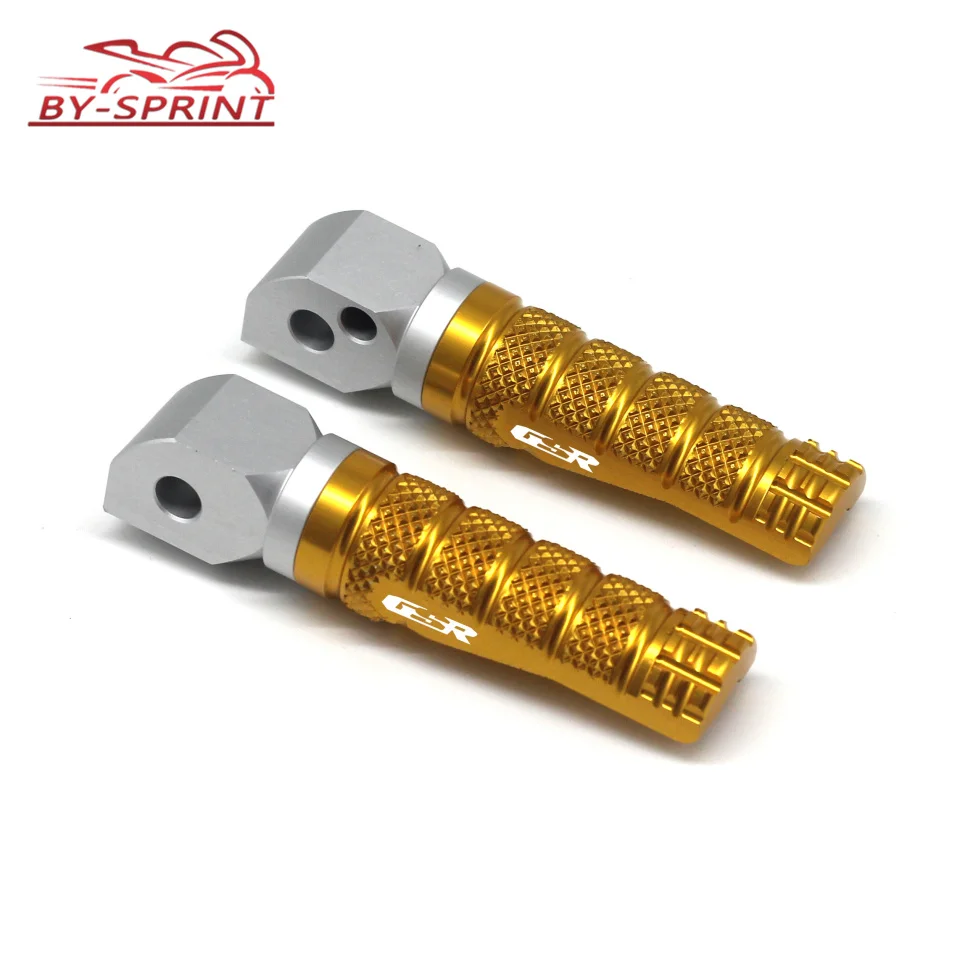 Алюминиевые колышки для подножки и логотип GSR мотоцикла Suzuki 600 2006 2010 GSR750 2011 2014