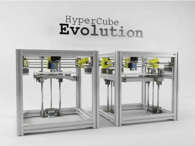 DIY 3d принтер HEVO Hypercube Evolution 3d принтер 300*300*300
