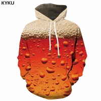 3d hoodies beer hoodie men orange hoody anime time hooded casual letter sweatshirt printed mens clothing streetwear autumn