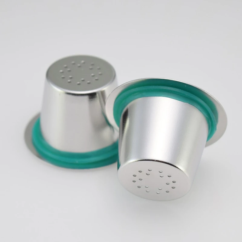 Фильтр для кофе из нержавеющей стали кофейного фильтра Nespresso многоразового