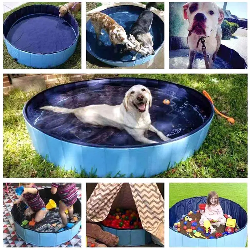 

Pet portable inflatable swimming pool summer supplies big dog bathing cat paddling pool