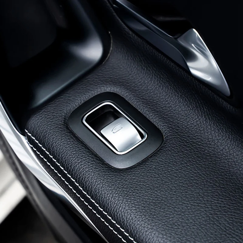 Переключатель окна автомобиля крышка стекла лифт переключатель стикер для