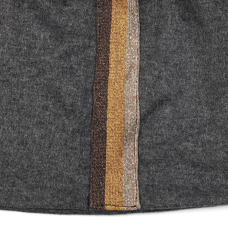 

Charm Wood Fashion Spring Winter Autumn Beanie Hat Cotton Skull Caps With Stripe Accessories For Adults Woman Man Beanies Warm