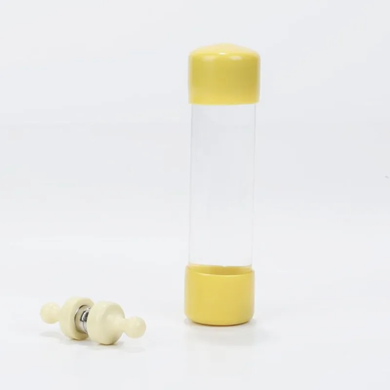 Yellow Lid Феррофлюид игрушка-Непоседа для взрослых и детей Magfluid Gadge декомпрессионное отверстие, бутылка для жидкости, расслабляющая сенсорная Подарочная игрушка - Цвет: Yellow Lid