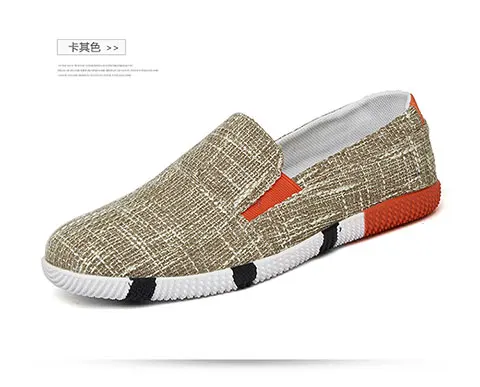 BALENC Мужская обувь для гольфа дышащие широкие парусиновые кроссовки без застежки мужские льняные туфли Летние эспадрильи Мужская трендовая обувь Новые лоферы