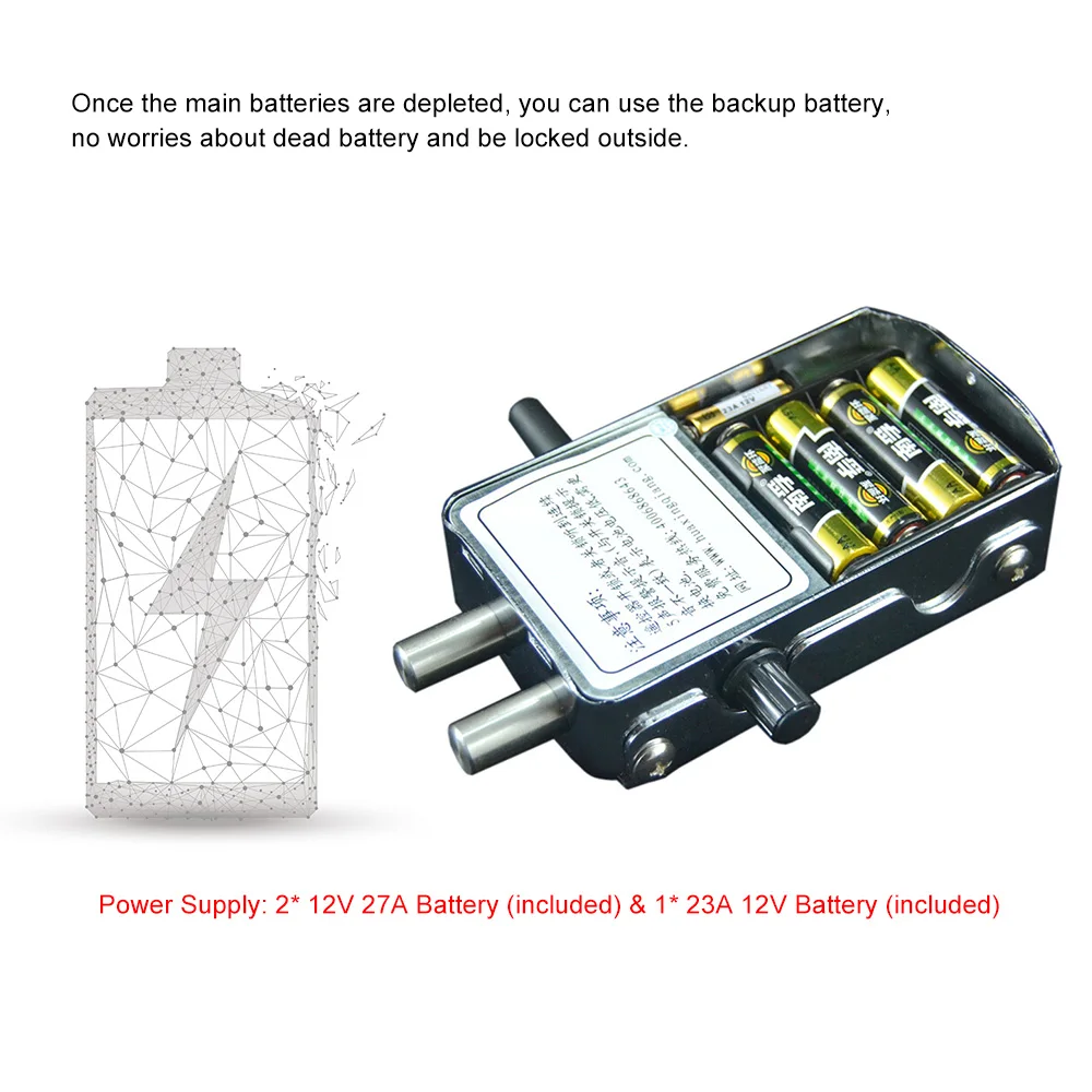 Интеллектуальный замок с дистанционным управлением невидимый Противоугонный