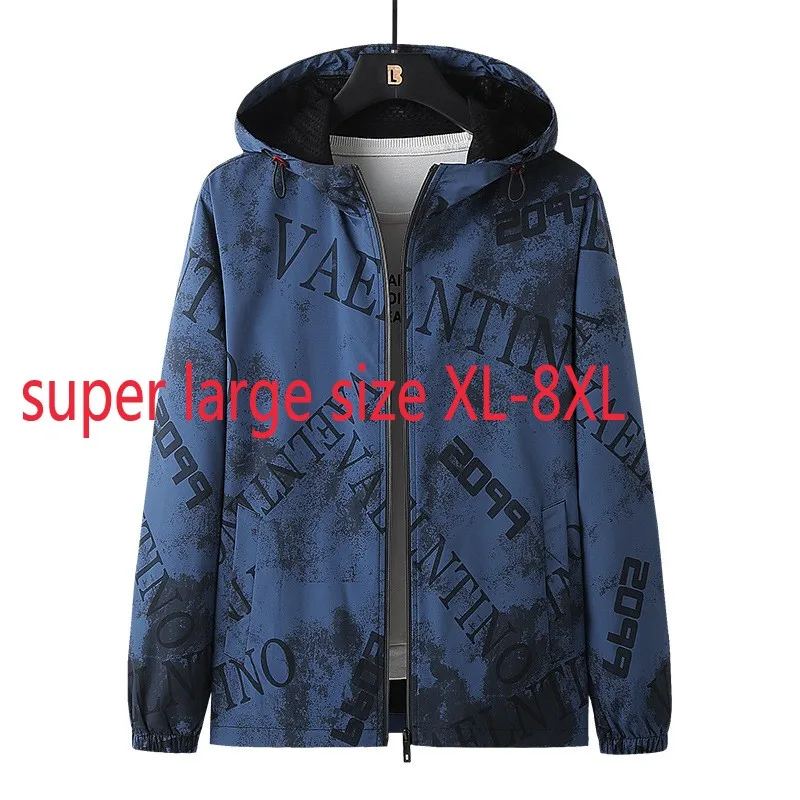 

New Arrival Autumn Men Fashion Casual Camouflage Printed Hooded Jacket Young Thick Print Plus Size XL 2XL 3XL 4XL 5XL 6XL 7XL8XL