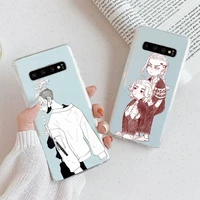 tokyo revengers manga japan phone case transparent for samsung galaxy a s 7 8 11 21 50 30 81 51 90 5g 20 e ultra m60s