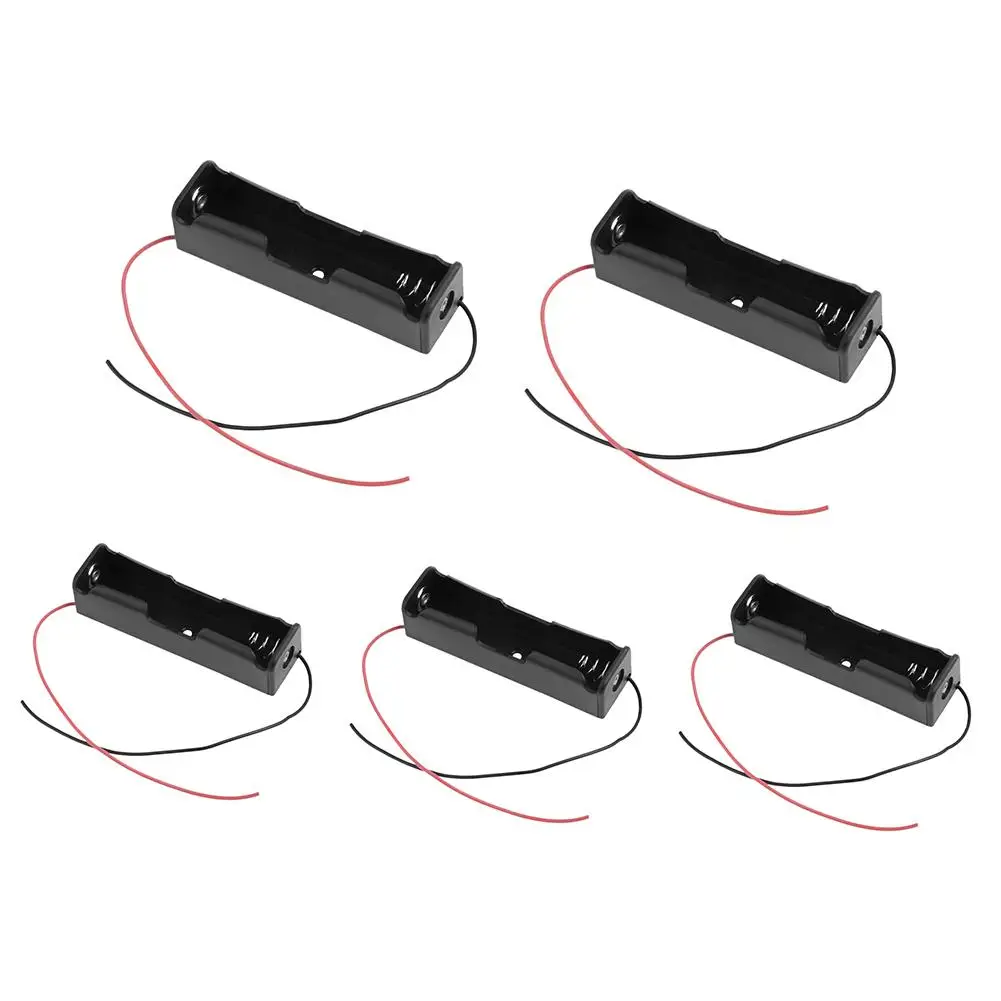 5 шт. пластиковый чехол для аккумулятора 18650 с одним слотом самостоятельной