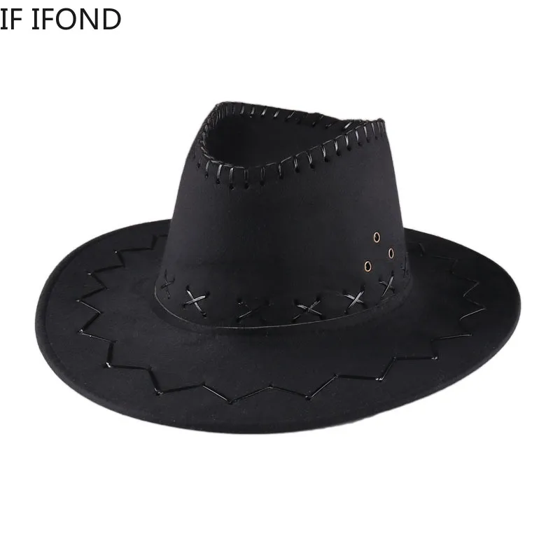 Шляпа в ковбойском стиле для мужчин и женщин туристическая уличная Федора из