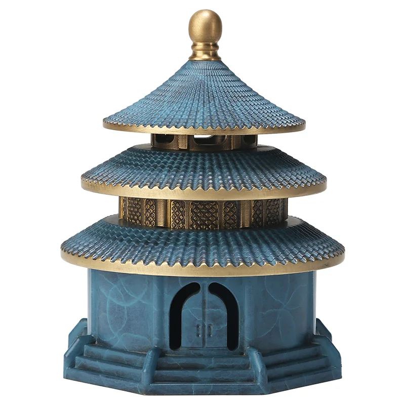 

Copper Incense Burner Decoration Pure Sandalwood Indoor Purified Air Disk For Buddha Home Decor Free Shipping Art Figurines