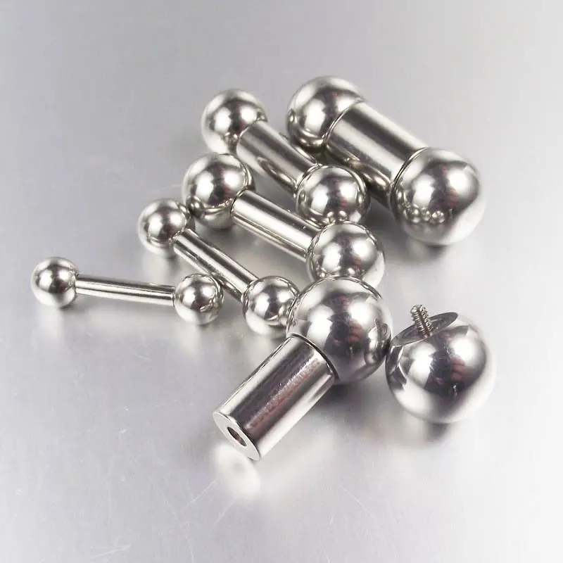 Штанги из нержавеющей стали с большим шариком ювелирные изделия для пирсинг