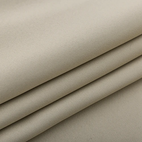 Beige High Shading Blackout Curtains For Bedroom Modern Thermal Insulating Solid Finished Curtains Living Room Window Treatment Drapes - Цвет: Beige
