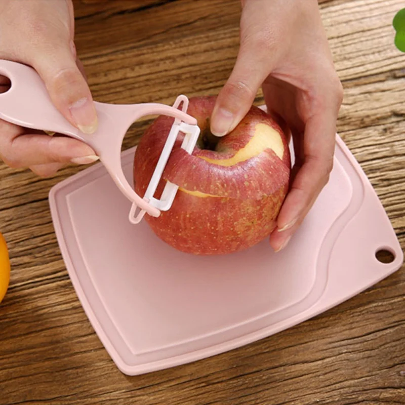 Экологически чистый ПУ Керамический нож набор с фруктами/Овощечистка