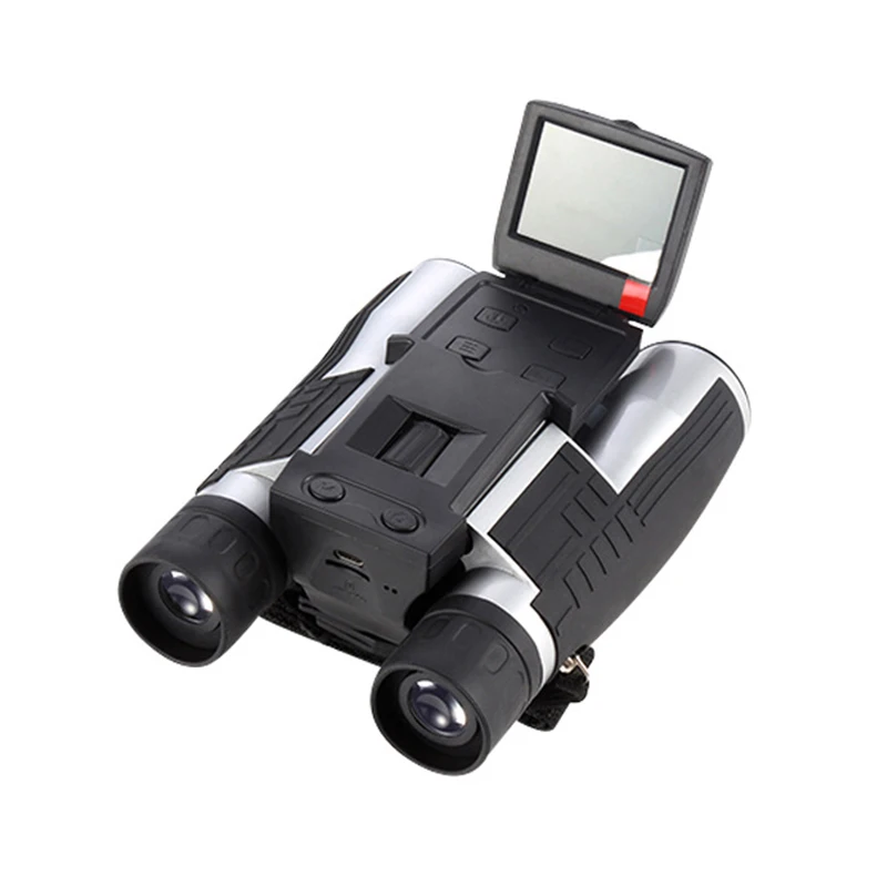 12x32 HD цифровой бинокулярный телескоп с 2 ''ЖК-экраном видеомагнитофон функция