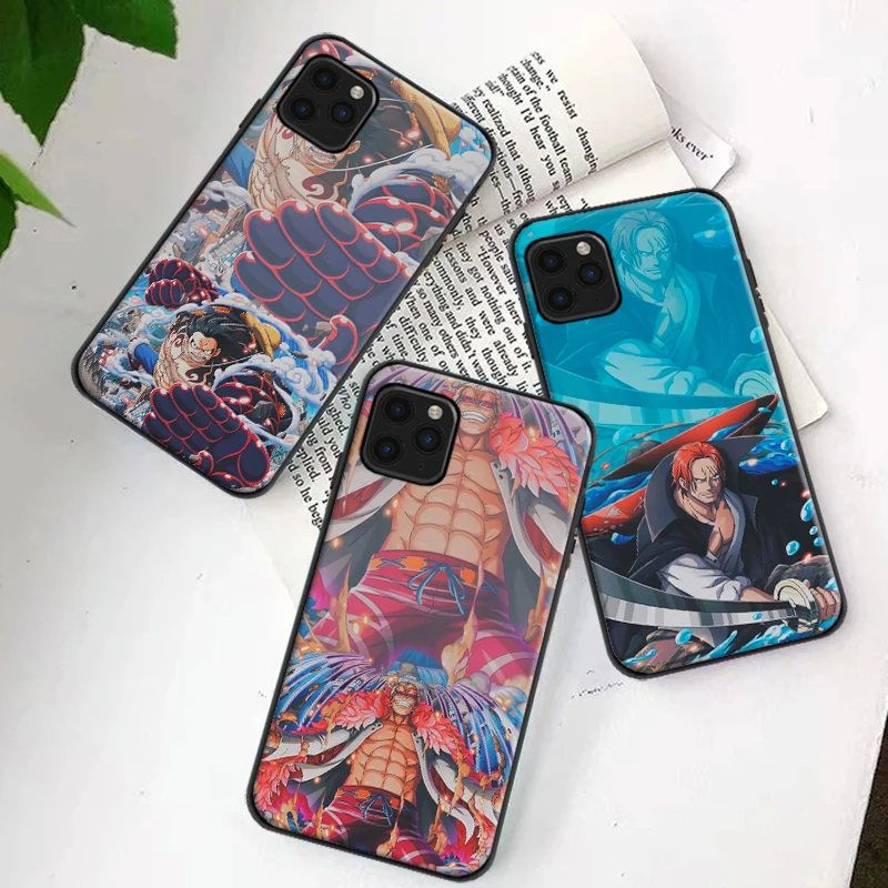 

Japan Anime One Pieces Luffy Zoro Phone Case For iPhone 6 6S 7 8 X XS XS Max 11 12 13 13 Pro Mini SE 2020 Soft TPU Cover Coque