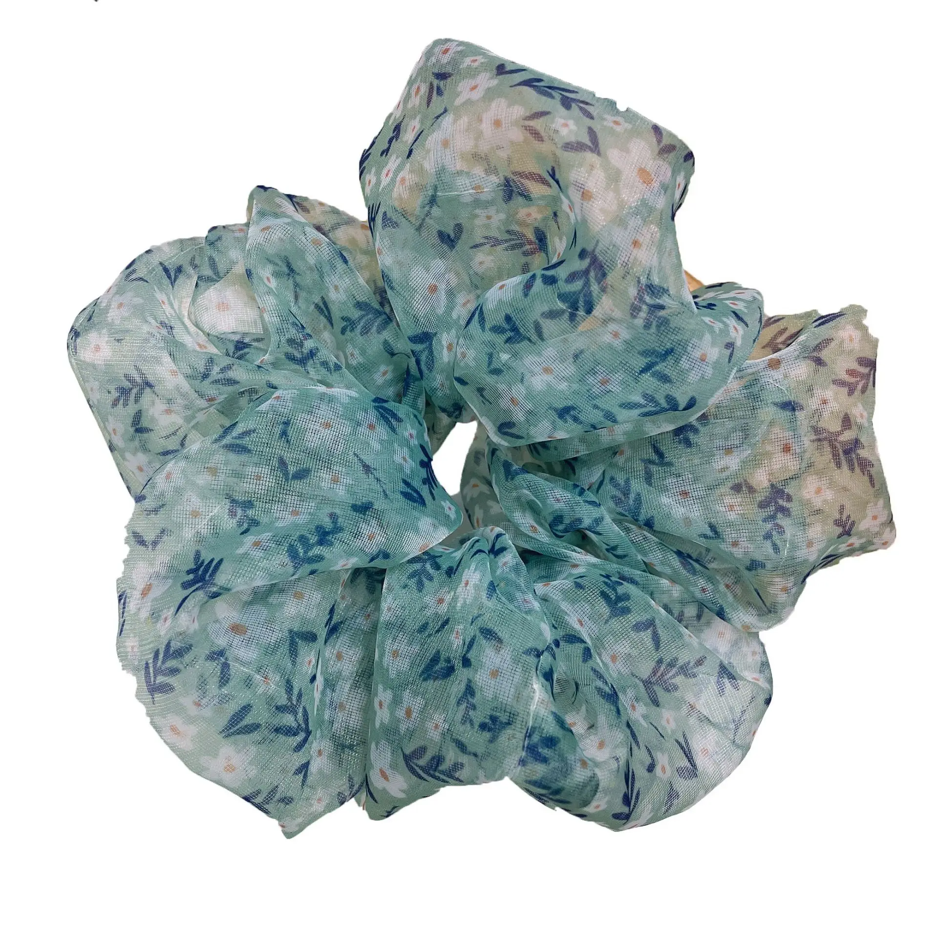 

Fashion Headwear Headdress For Girls Women Print Hair Scrunchies Hair Ties Ponytail Holder Elastic Hair Rope Hair Accessories
