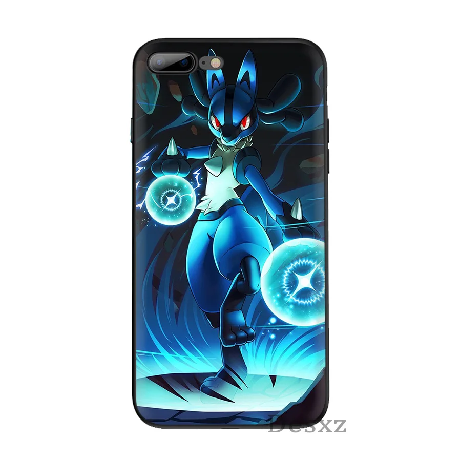 Чехол для телефона iPhone 6 6s 7 8 Plus 11 Pro X XS XR Max 5 5S SE чехол Charizard Squirtle vaporion Pokemons TPU| |