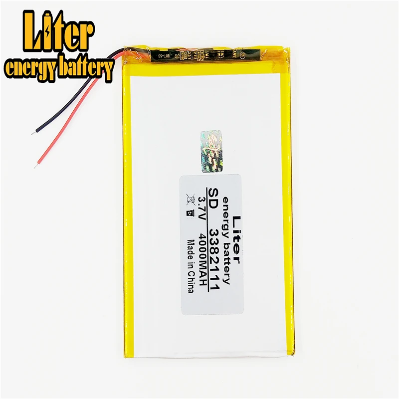 Ультратонкий планшет seven E708 pro 3 g емкостью аккумулятора 3382111 4000 мАч составляет 7