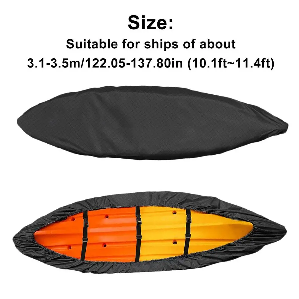 

Чехлы для Каяка Для наружного хранения водонепроницаемая 420D ткань Оксфорд полиуретан чехол Аксессуары для 3,1-3,5 м (10,1 фута ~ 11,4 фута) лодка
