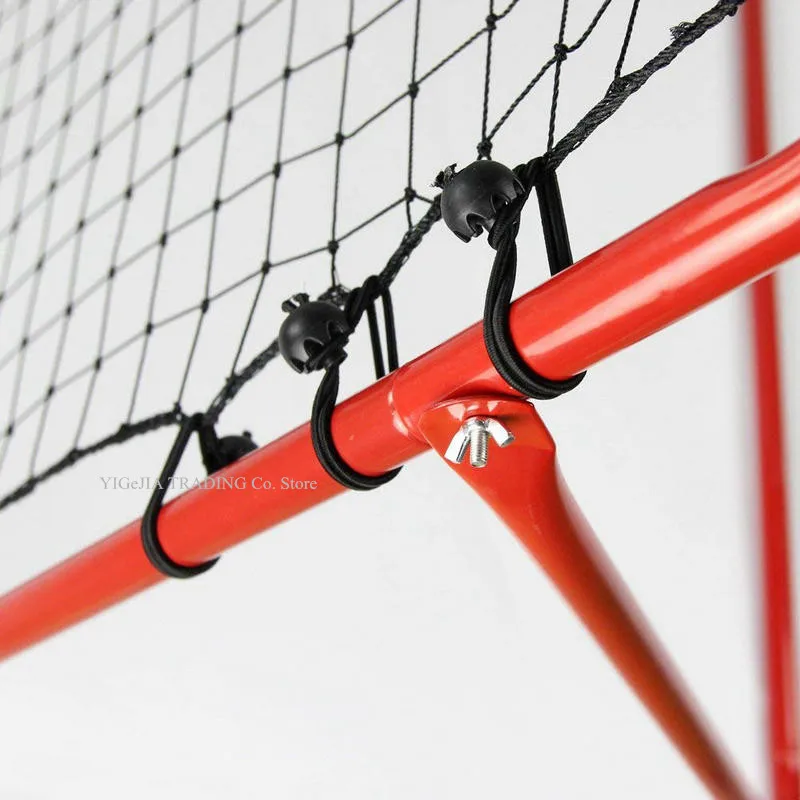 Красная тренировочная сетка Rebounder для футбола Лакросса бейсбола и