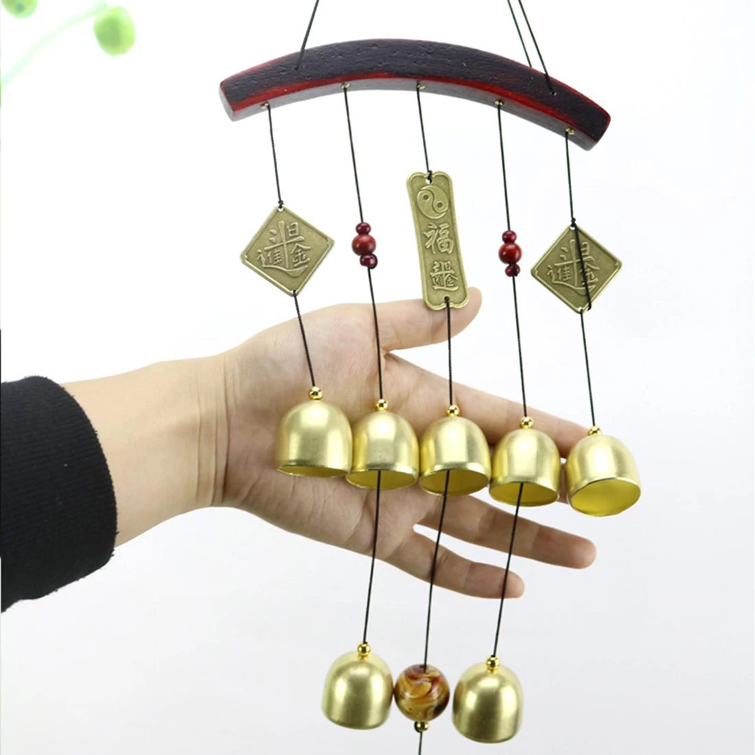 Креативные ветряные колокольчики с 8 колокольчиками для домашнего декора-G-218 |
