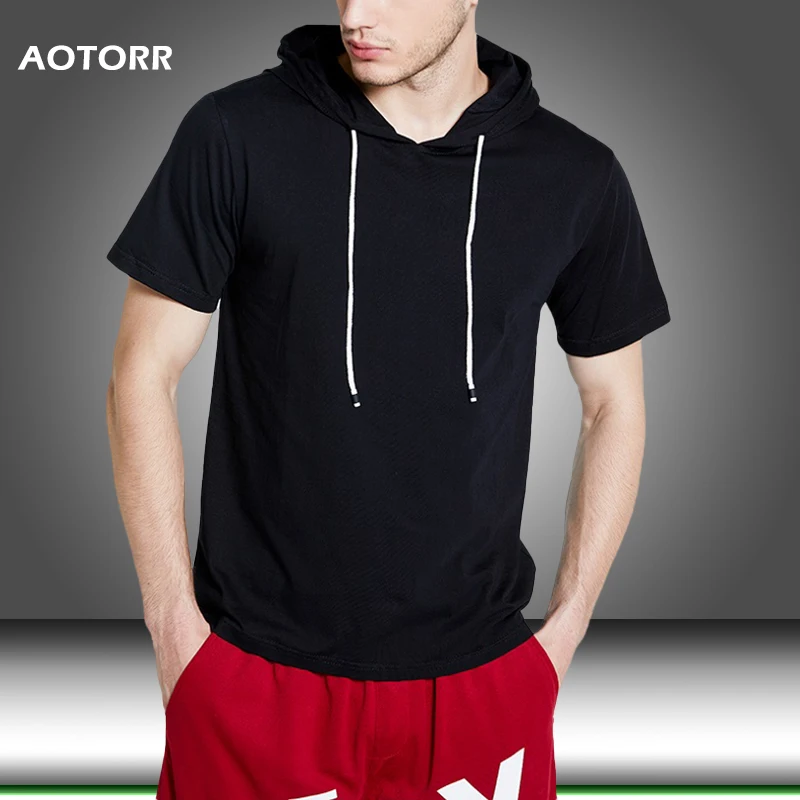 Футболка мужская Базовая однотонная хлопок короткий рукав Спортивная с