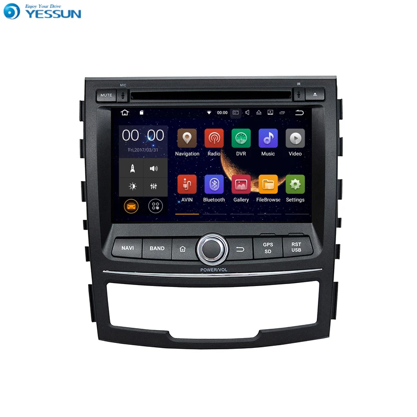 Радио YESSUN Android автомобильный DVD плеер для Ssangyong Korando 2010 ~ 2013 стерео радио