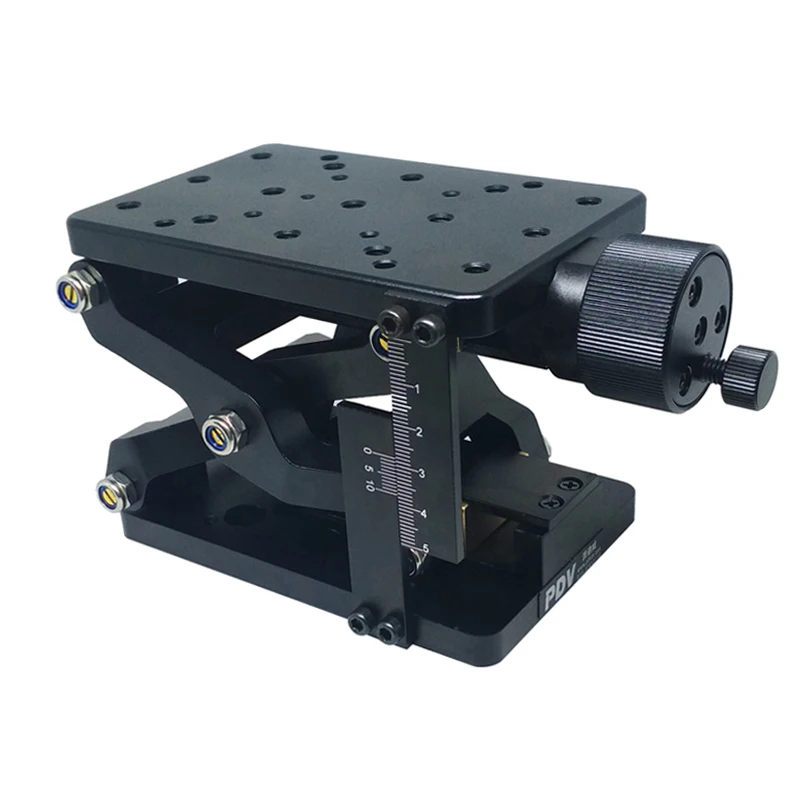 

PT-SD408/408S High Precise Manual Lift Z-axis Manual Lab Jack Elevator Optical Sliding Lift lifting platform 60mm Travel