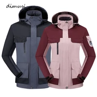 dimusi mens bomber jackets casual outwear tactical windbreaker jackets coats mens waterproof breathable hooded coats clothing