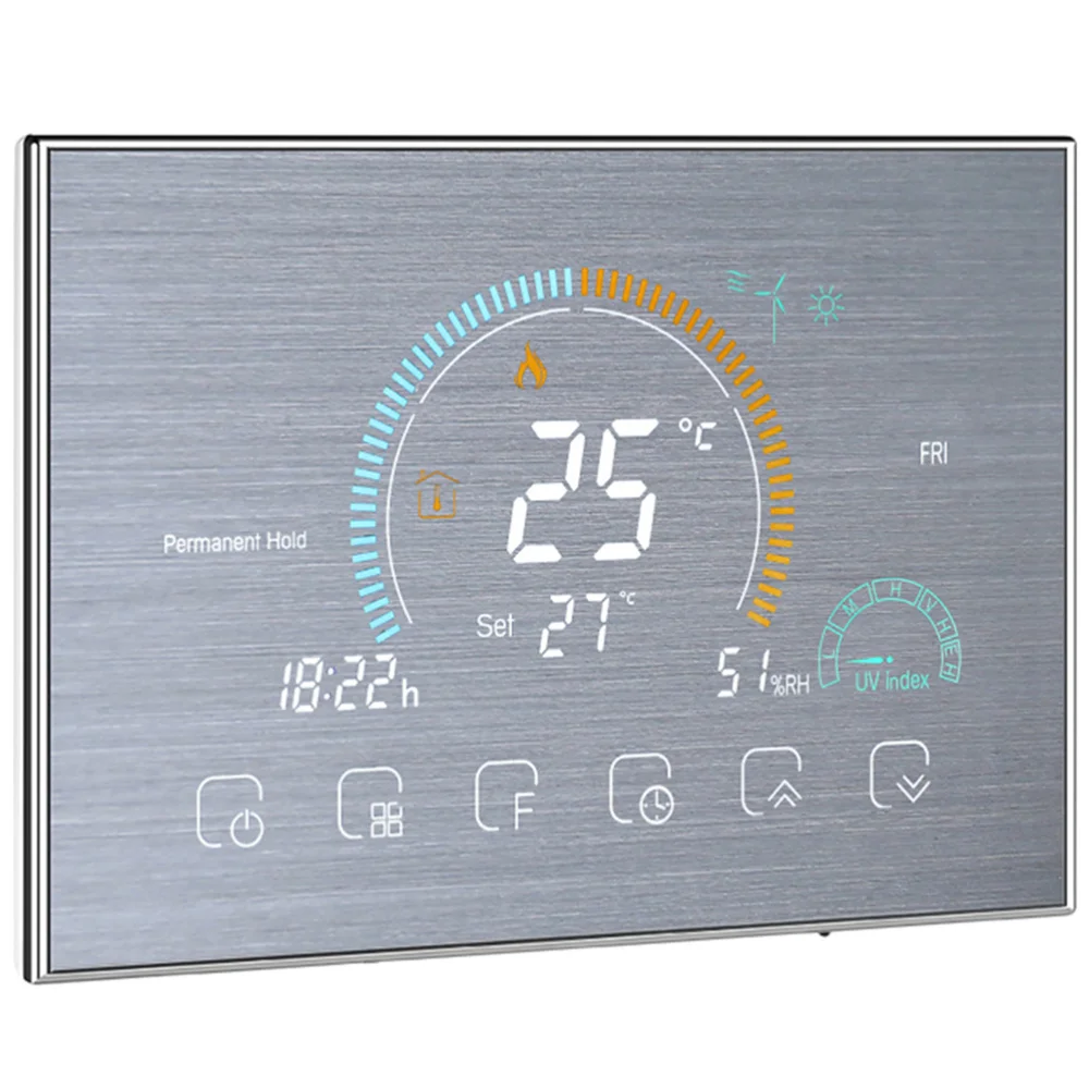 

1 Set Smart Thermostat WI-FI Smart Thermostat Household Programmable Thermostat