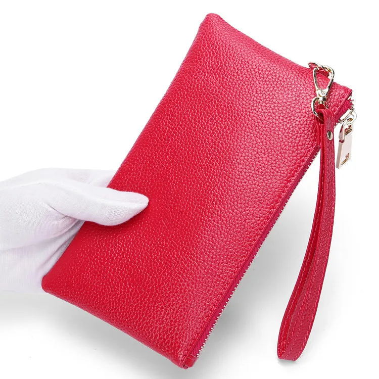 JIAMEN новый женский кошелек из натуральной кожи женская сумка клатч вместительный