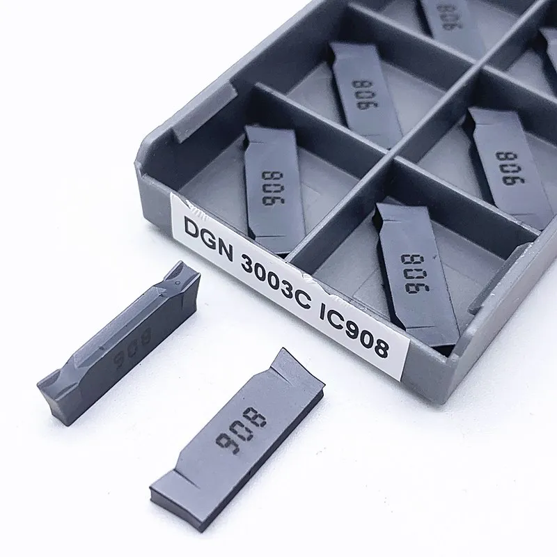 10 шт. DGN3003C IC908 канавочный инструмент ЧПУ Карбид Iscar токарный режущий токарная