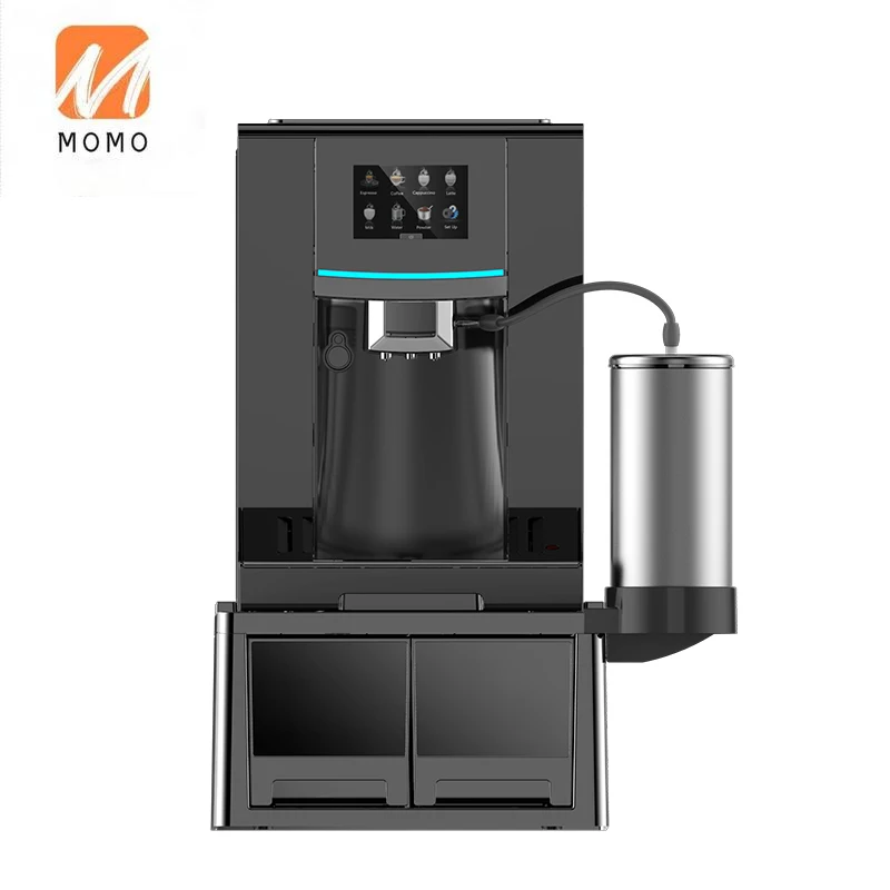 one touch cappuccino double boilers bean to cup coffee vending machine