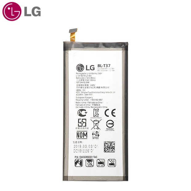 LG оригинальные запасные телефон Батарея BL-T37 для LG Q Stylo 4 Q710 Q710MS LM-Q710CS LM-Q710MS 3300 мАч аккумулятор батареи сотового телефона