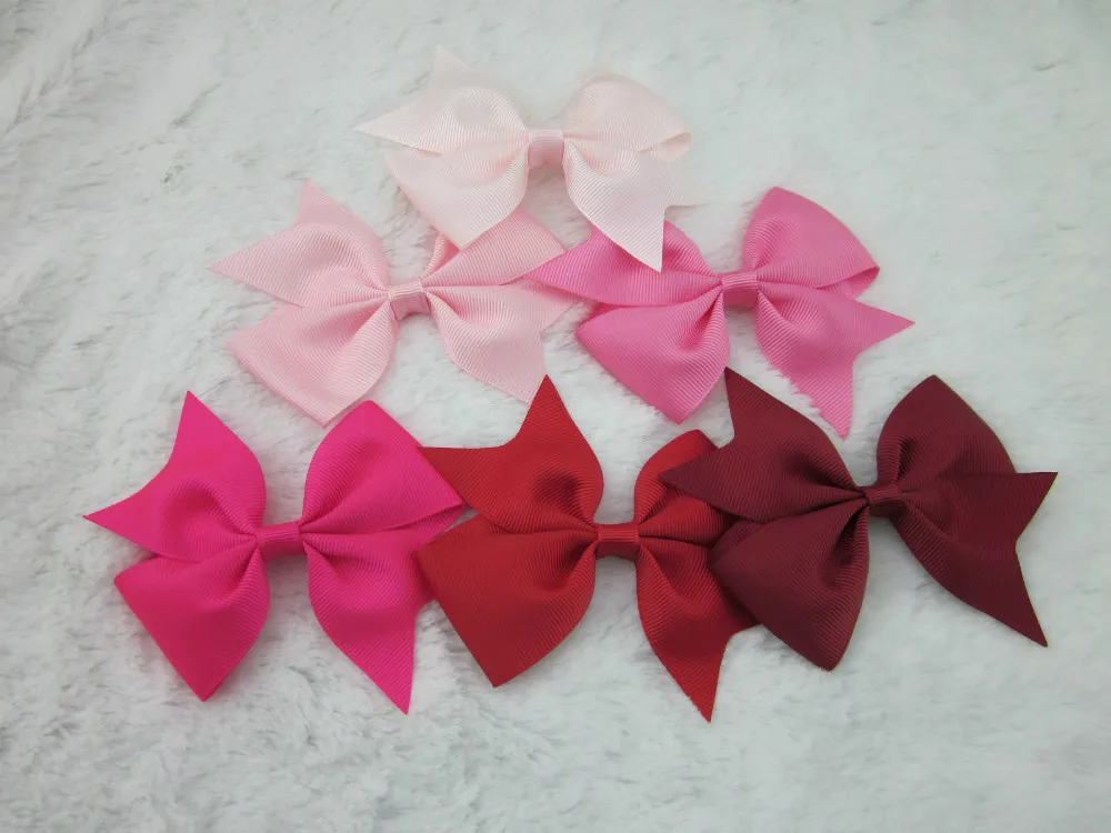 Банты из корсажной ленты 3 5 дюйма Детские аксессуары для волос банты лента