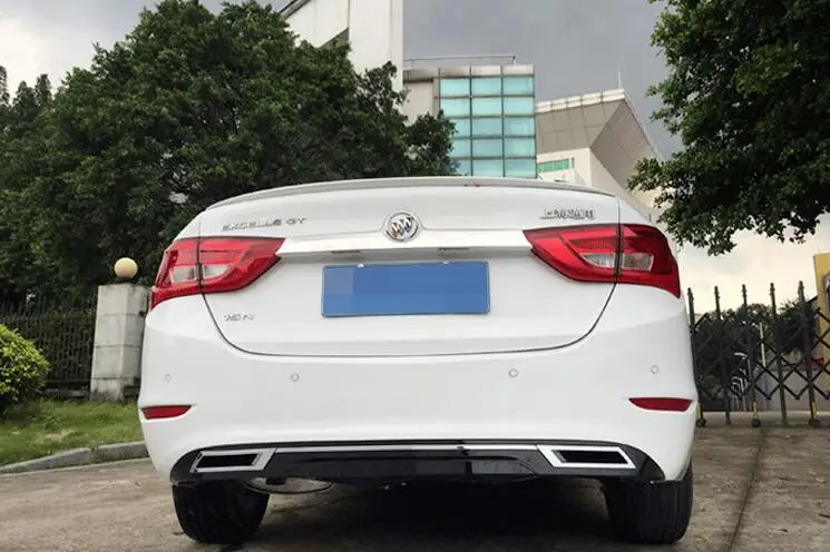 Задний спойлер для Buick Excelle задний бампер из АБС-пластика диффузор After chrome губ |