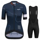 Raphaful Новая женская велосипедная футболка 2021 Ropa Ciclismo с коротким рукавом Maillot Ciclismo Женская Бесплатная доставка велосипедный комплект
