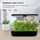 Inkbird светодиодный Grow светильник для выращивания гидропоники Системы Панель с регулировкой по высоте, полный спектр Солнца светильник круглый год для выращивания растений в теплицах