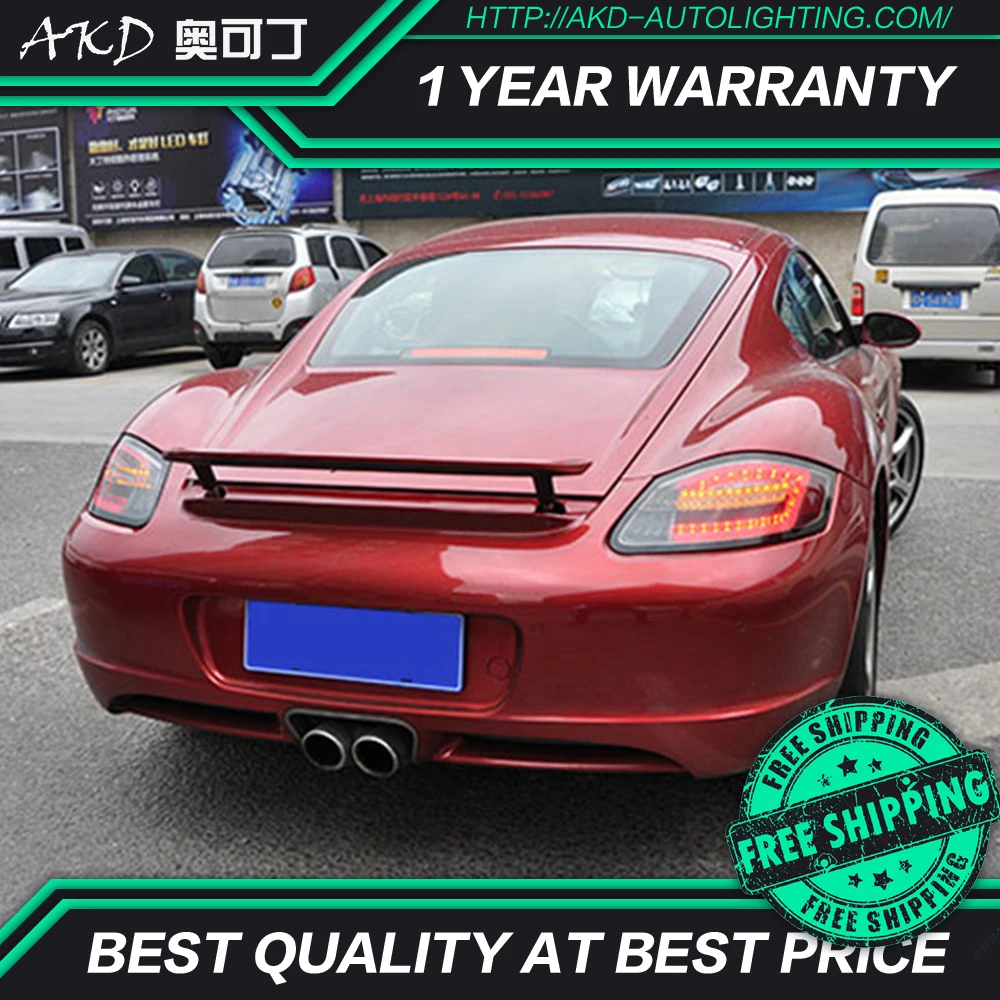Автомобильный Стайлинг задний фонарь для Porsche Cayman 987 хвост светильник s 2005-2008 Boxter